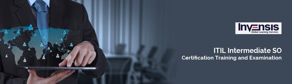 Book Online Tickets for ITIL Intermediate SO Certification Train, Chennai. Invensis Learning is conducting 2-day full-time TUV-SUD Accredited ITIL Intermediate Service Operation (SO) certification training course in Chennai, India along with ITIL Intermediate SO Examination on the 2nd day of the training. Get ITIL Inte