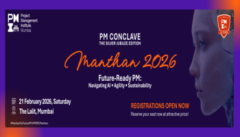 Manthan 2026 - The Silver Jubilee edition of PM Conclave by PMI Mumbai Chapter 