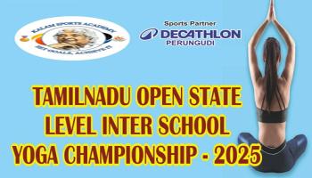 Tamilnadu Open State Level Grand Yoga Competition Dec 2025