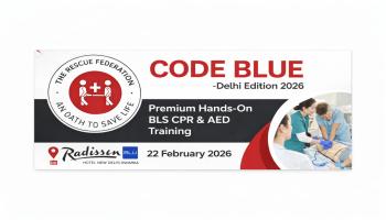 Code Blue - Delhi Edition 2026 | Premium Hands-On BLS CPR and AED Training