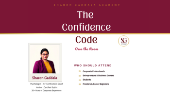 The Confidence Code - Sharon Gaddala Academy 