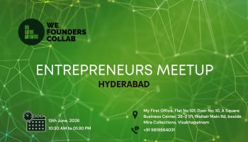 Entrepreneurs Meetup by We Founders Collab Visakhapatnam 2026